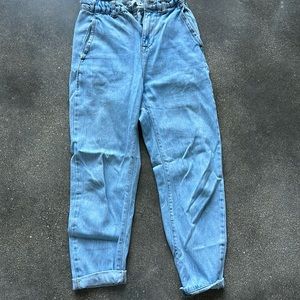 Baggy Zara jeans with elastic waist